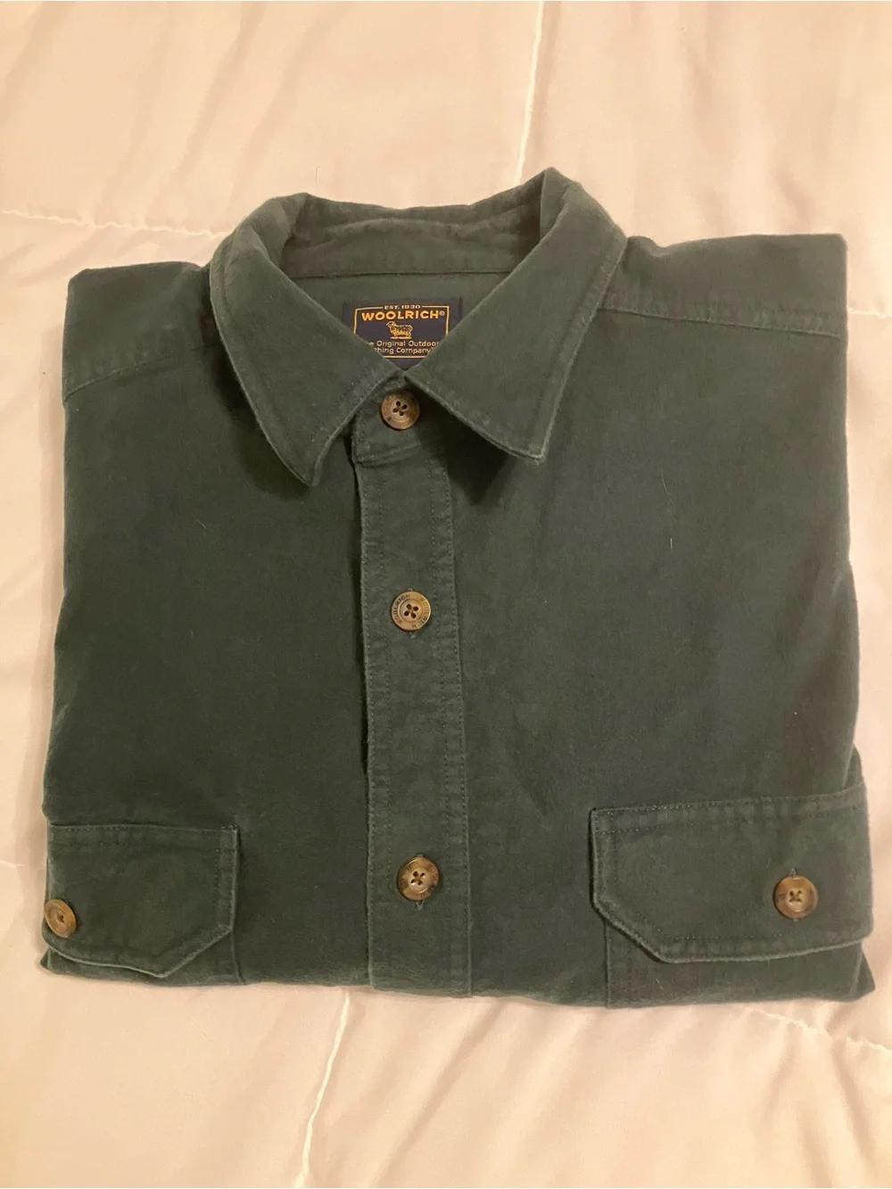 Woolrich 2XL Tall Button Up Shirt – Outdoor Workwear - Picture 7 of 7